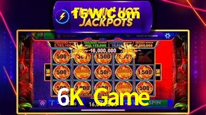 Slots com jackpots e giros grátis na 6K Game